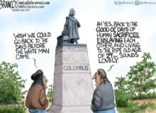 Branco Cartoon – Columbas Day 2025