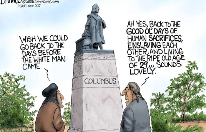 Branco Cartoon – Columbus Day 2025