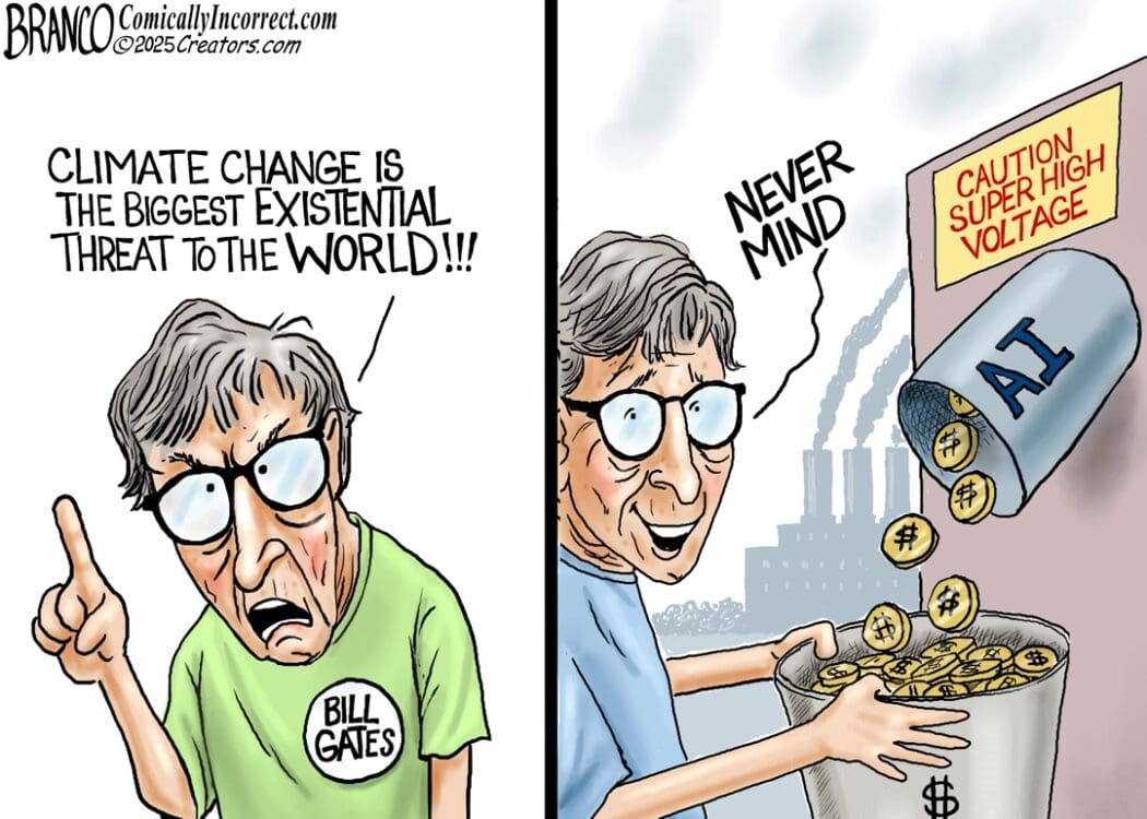 Bill Gates Changes his Mind on Climate Change