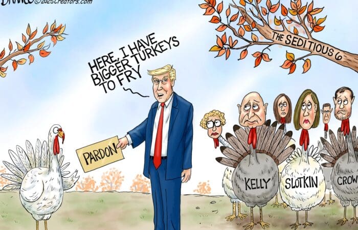 Branco Cartoon – Seditious Turkeys
