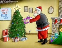 Branco Cartoon – Blue Christmas