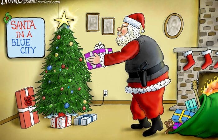 Branco Cartoon – Blue Christmas