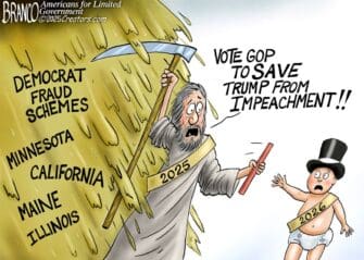 Branco Cartoon – Happy New Fraud Year